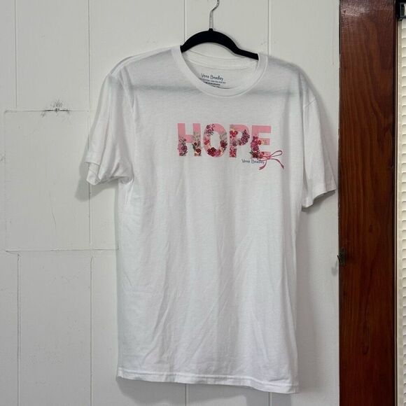 Vera Bradley Hope Breast Cancer Graphic T-Shirt Medium - Picture 1 of 4